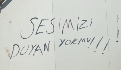 ‘Sesimizi Duyan Yok mu?’