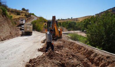 Adıyaman Örenli ve Alitaşı mahallelerine yeni içme suyu hattı