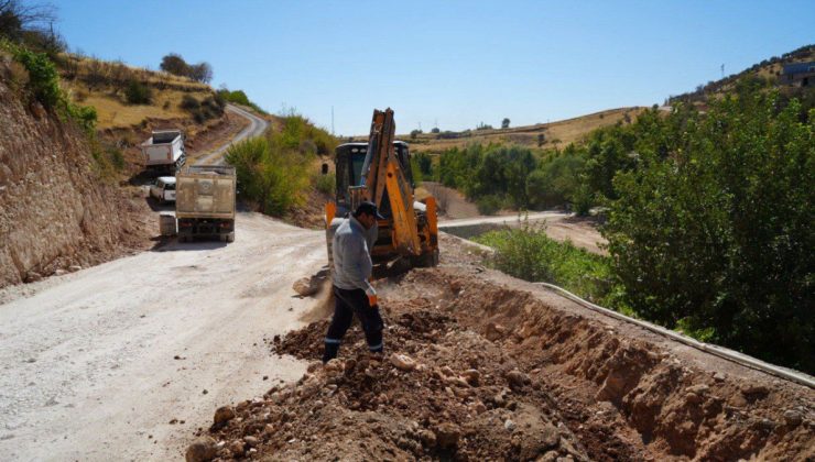 Adıyaman Örenli ve Alitaşı mahallelerine yeni içme suyu hattı