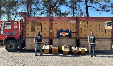 Adıyaman’da, 3 milyon bandrolsüz makaron ele geçirildi