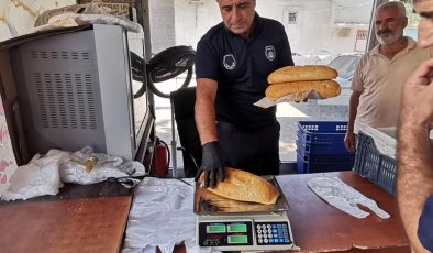 Kahta Belediyesi, fırınlarda denetim gerçekleştirdi