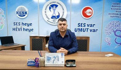 SES Adıyaman Şube Eş Başkanı Aydın: ‘Adıyaman halkı toza ve çamura mahkum edilemez’