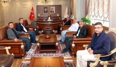 Adıyaman Basın Kartı Sahipleri Derneği, Vali Osman Varol ile bir araya geldi