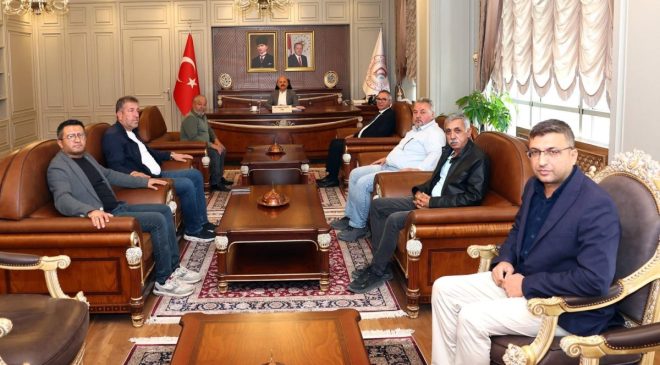 Adıyaman Basın Kartı Sahipleri Derneği, Vali Osman Varol ile bir araya geldi