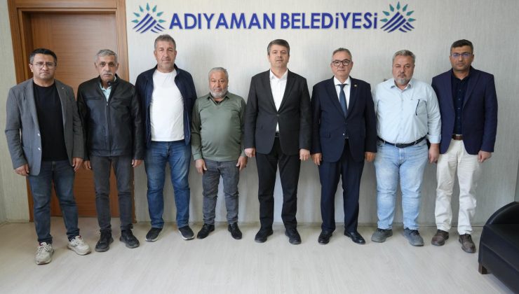 Adıyaman Basın Kartı Sahipleri Derneği’nden Başkan Tutdere’ye Ziyaret