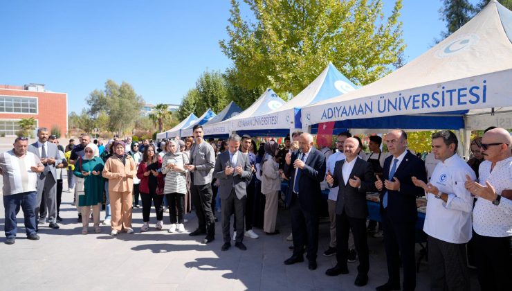 Adıyaman Üniversitesinde Gazze İçin Kermes Düzenlendi