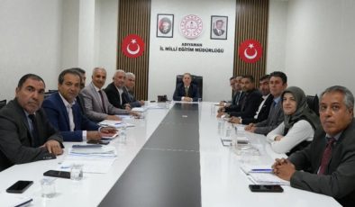 Adıyaman’da ‘Eğitim Değerlendirme ve Koordinasyon Toplantısı’ yapıldı