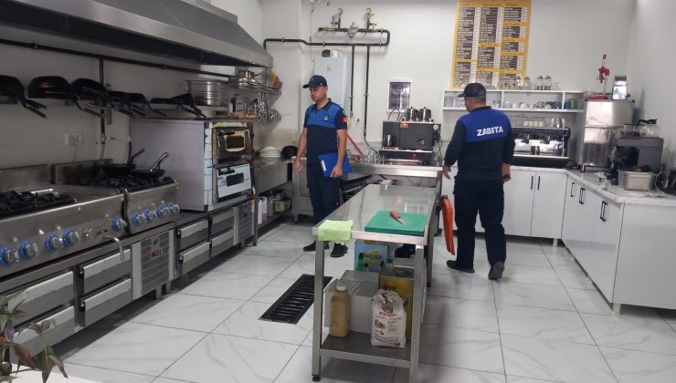 Adıyaman’da Lokanta ve Restoranlarda Zabıta Denetimi
