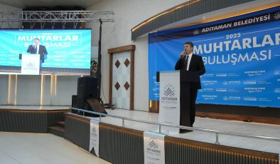 Başkan Tutdere Muhtarlarla Bir Araya Geldi