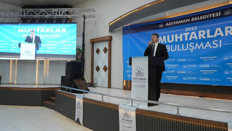 Başkan Tutdere Muhtarlarla Bir Araya Geldi