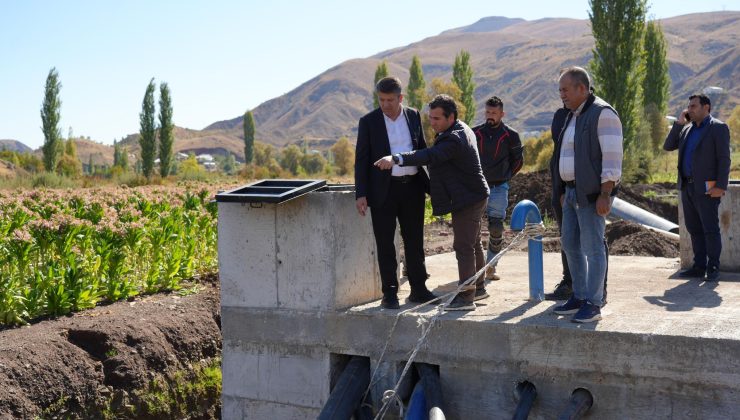 Başkan Tutdere: “Su arzını güçlendirmek için yeni kuyular devreye alınacak”