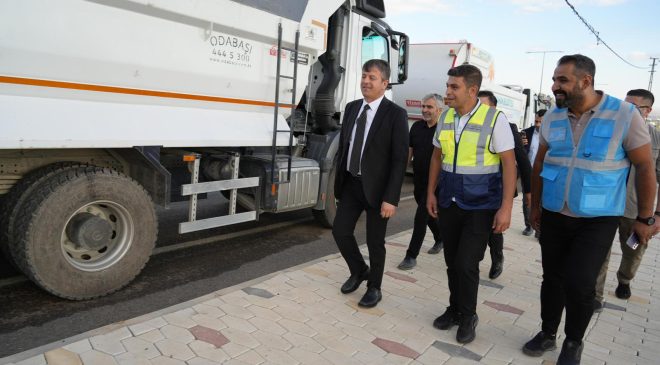 Belediye filosuna 54 yeni araç kazandırıldı