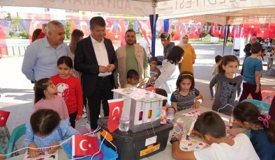 Eğriçay Parkı’nda Cumhuriyet coşkusu