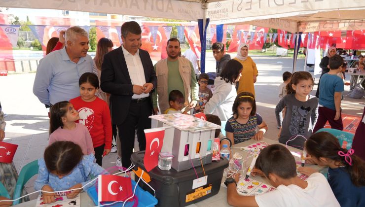 Eğriçay Parkı’nda Cumhuriyet coşkusu