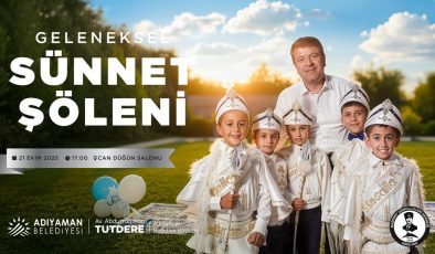 Gelenek devam ediyor: Belediyeden sünnet şöleni
