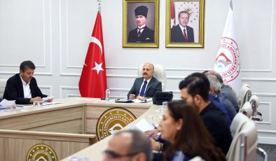 İL İSTİHDAM TOPLANTISI VALİ DR. OSMAN VAROL BAŞKANLIĞINDA YAPILDI
