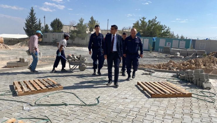 Tut İlçe Jandarma Komutanlığı yeni hizmet binasında sona gelindi