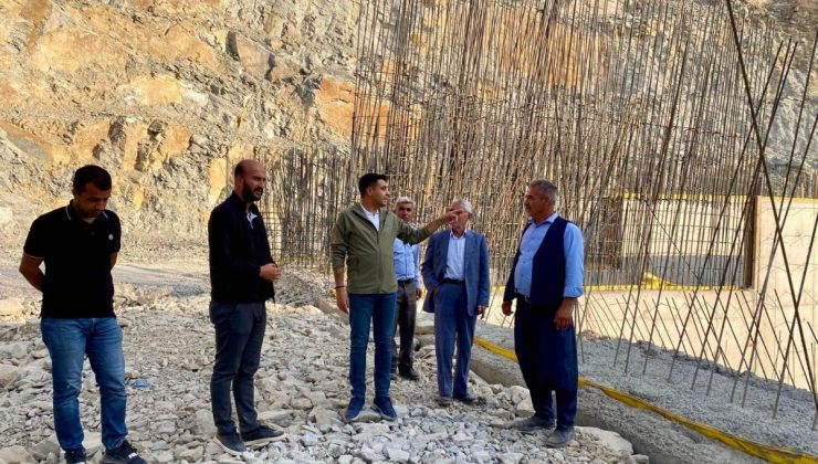 Tut Kaymakamı Güngör, Ünlüce Köyü’ndeki sulama projesini inceledi