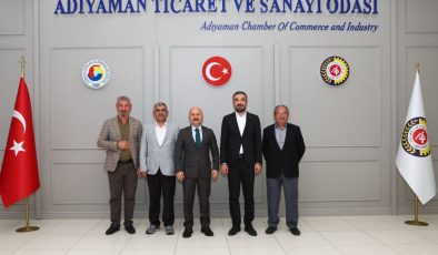 Vali Osman Varol, Adıyaman Ticaret ve Sanayi Odası’nı ziyaret etti