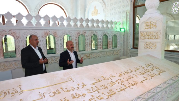 Vali Osman Varol, Hz. Üzeyir Peygamber Külliyesi’nin çevre düzenlemesini yerinde inceledi