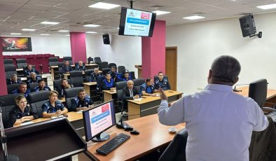 Adıyaman Belediyesi zabıta personeline hizmet içi eğitim