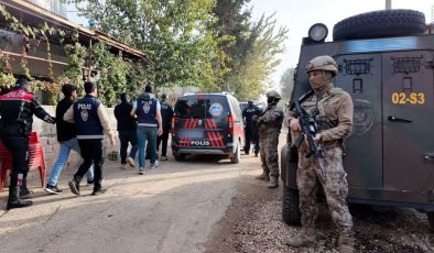 Adıyaman merkezli silah kaçakçılığı operasyonunda 34 kişi yakalandı