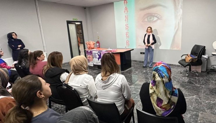 Adıyaman Nemrut Rotary Kulübü ve KETEM iş birliğiyle 113 kadına meme kanseri eğitimi