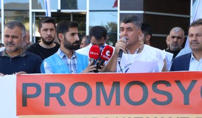 Adıyaman’da sağlık emekçilerinden promosyon ihalesine tepki