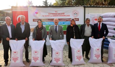Adıyaman’da üreticiye güçlü destek