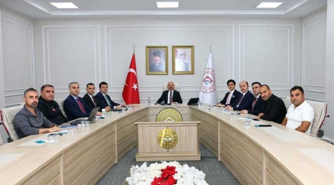 Adıyaman’da Vali Yardımcıları Değerlendirme Toplantısı yapıldı