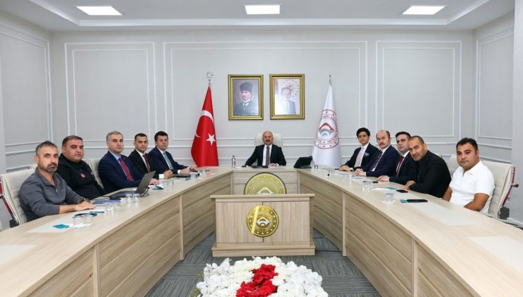 Adıyaman’da Vali Yardımcıları Değerlendirme Toplantısı yapıldı