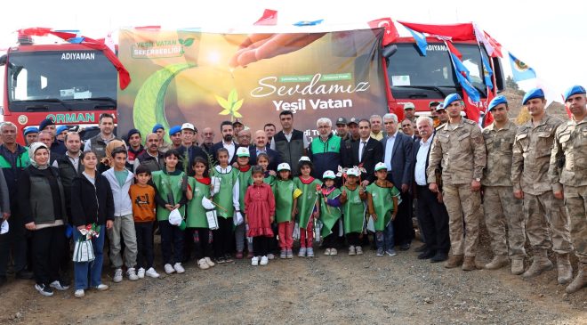 Adıyaman’da Yeşil Vatan Seferberliği