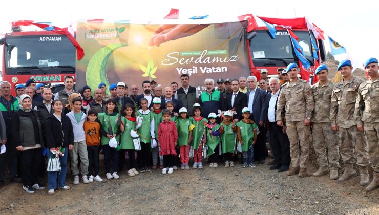 Adıyaman’da Yeşil Vatan Seferberliği
