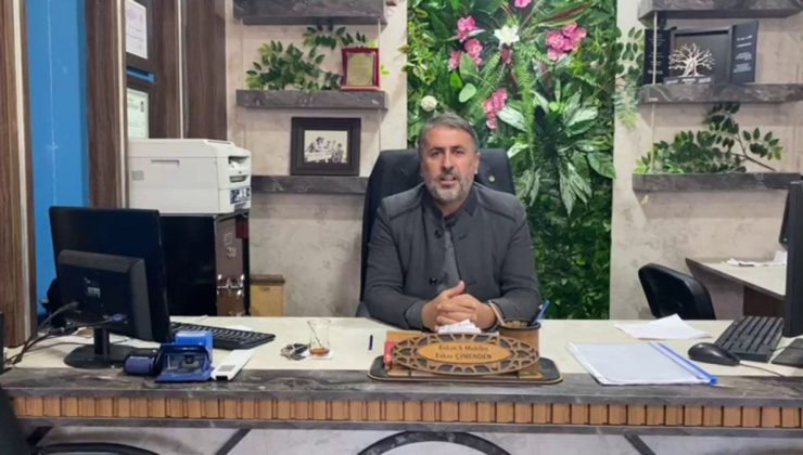 Başkan Çimenden’den Ağaç İşleri Esnaf Odası’nın kuruluş yıl dönümü mesajı