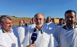 Başkan Yetiş, beyaz giysilerle Adıyaman-Kahta Yolun’da artan kazalara tepki gösterdi