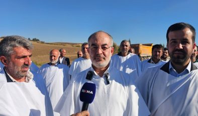 Başkan Yetiş, beyaz giysilerle Adıyaman-Kahta Yolun’da artan kazalara tepki gösterdi