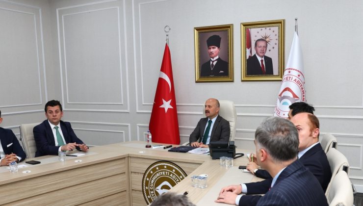 Cumhurbaşkanı Erdoğan’ın ziyareti öncesi Adıyaman’da güvenlik toplantısı