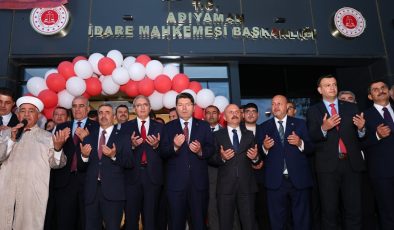 ‘Deprem bölgesinde yargıyı güçlendiriyoruz, Terörsüz Türkiye için çalışıyoruz’