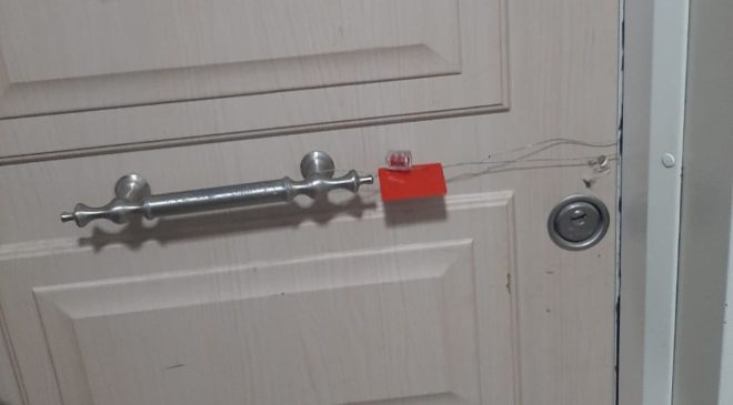 Fuhuş Yapıldığı Tespit Edilen Ev Mühürlendi