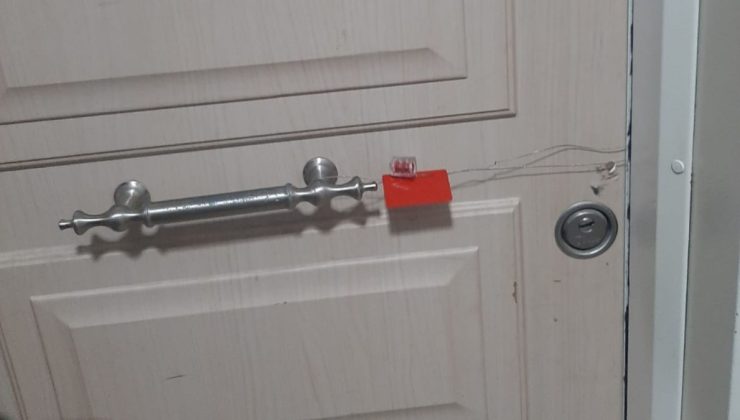Fuhuş Yapıldığı Tespit Edilen Ev Mühürlendi
