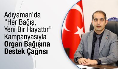 “Her Bağış, Yeni Bir Hayattır”