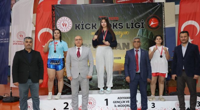 Kick Boks Şampiyonası Adıyaman’da Nefes Kesti