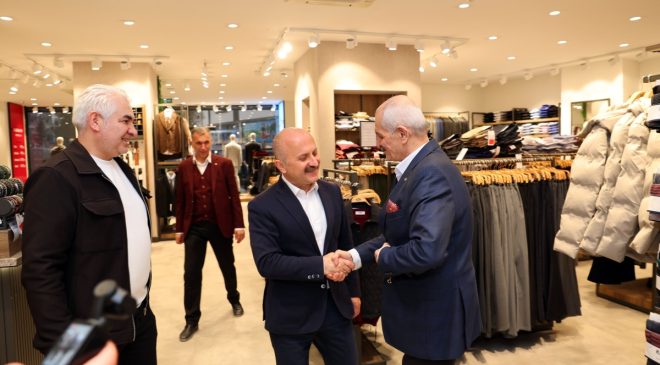 Vali Osman Varol Gölbaşı Caddesi esnafını ziyaret etti