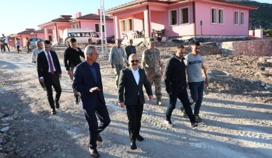 Vali Osman Varol, merkez köylerinde incelemelerde bulundu