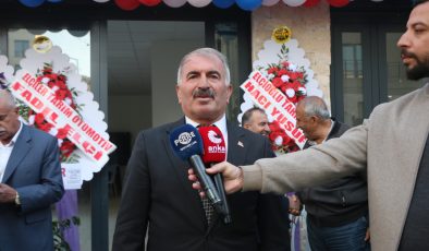 Aday Ahmet Gündüz’den seçim bürosu açılışı