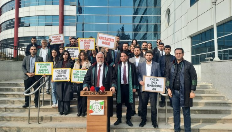 Adıyaman Barosu’ndan CMK ücret tarifesi ve KDV uygulamasına tepki