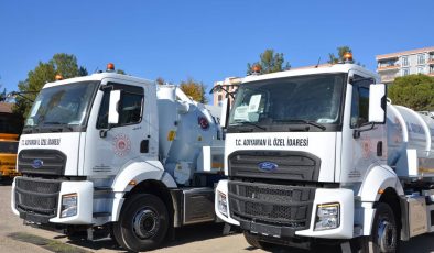 Adıyaman İl Özel İdaresi araç filosuna 2 yeni araç ekledi