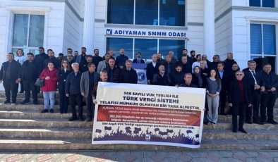 Adıyaman SMMMO’dan 586 Sayılı VUK Tebliği’ne tepki