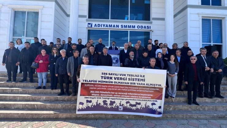 Adıyaman SMMMO’dan 586 Sayılı VUK Tebliği’ne tepki