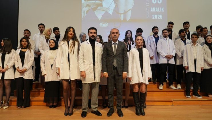 Adıyaman Üniversitesi Diş Hekimliği Fakültesi’nde beyaz önlük heyecanı